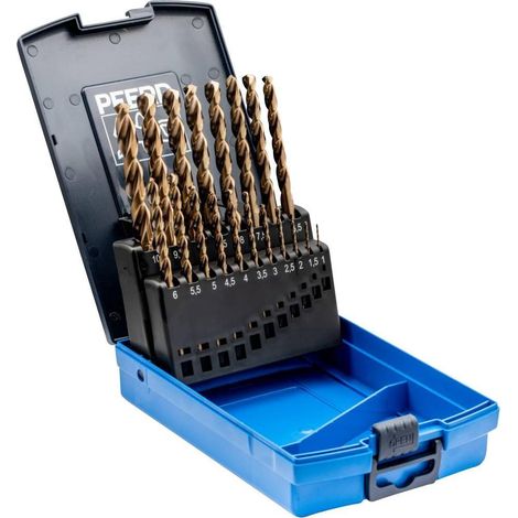 Set de brocas en espiral de caballo Set SPB DIN 338 HSSE N 1-10INOX 19