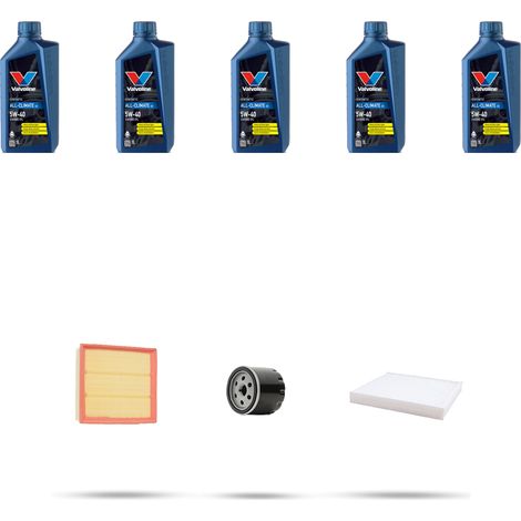 Kit tagliando 3 FILTRI e 5L OLIO compatibile con Opel Astra H ,GTC,SW 2.0 16v Turbo 147kw Dal 2004 (1/5)