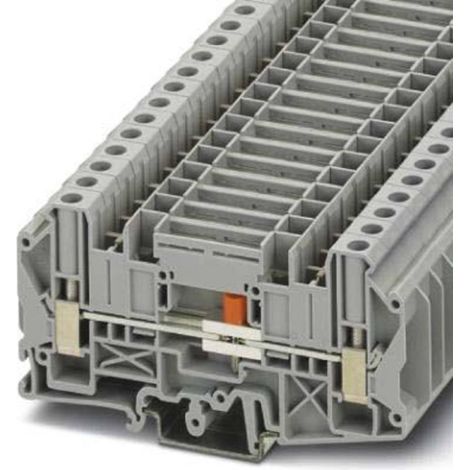 [NEUWERTIG] Phoenix Contact Ut 6 T/Sp 3072815 Trennklemme Reihenklemmen Grau Stecker B-Ware