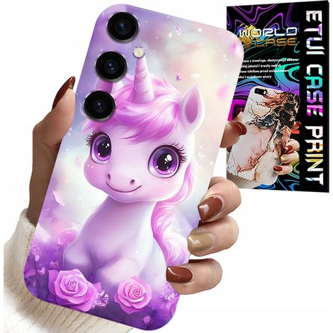 Custodia per Samsung Galaxy A25 5G - dolce unicorno, motivi per custodie per bambini (1/5)