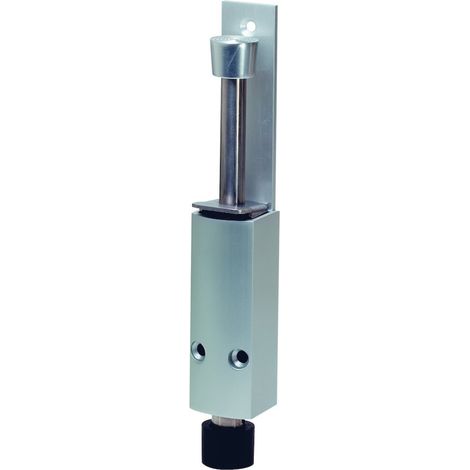 Türfeststeller 1224.02 Alu.silberf.lack.Hubh.90mm Türmontage KWS