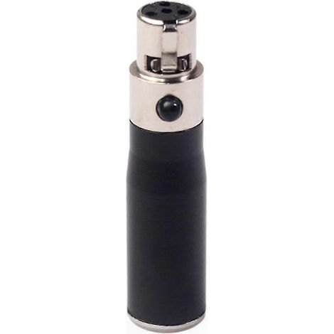 Adaptateur Connecteur XLR Mini 3 Broches Mâle vers 4 Broches Femelle pour Conversion de Signal Hi-Fi (1/5)