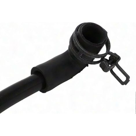 Flexible black crankcase breather hose 53032993AE compatible with Jeep Commander 3.7L 2007-2010, ventilation tube replacement part, durable PVC construction for engine emission system (1/2)