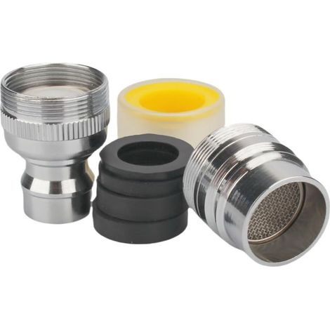 Adaptateur de ventilation pour robinet de lave-vaisselle, adaptateur pour gonfleur de tétine à pression, petite boucle + grande boucle + ceinture en matière première (1/5)