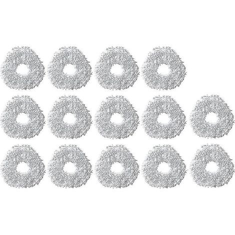 Lot de 14 serpillères réutilisables pour robot Narwal T10, serpillères en microfibre