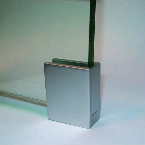 PINCE A TALON DROIT POUR 10MM MAXI ALUMINIUM ANODISE MAT 50X40 MM