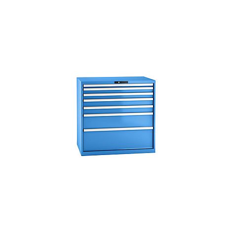 Cajonera  chapa de acero  H x A 1000 x 1023 mm  7 cajones 