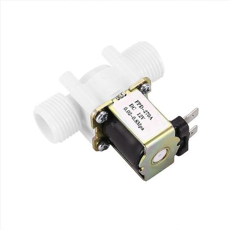 Normalerweise geschlossenes Wassermagnetventil 12V DC G1/2 Zoll (1/5)