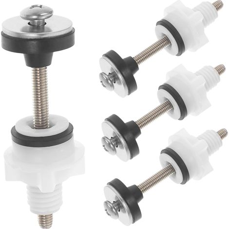 4pièces Vis De Fixation Pour Abattant Wc (1/5)