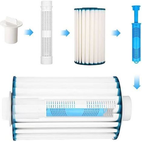 HOTSPRING HOTUB 3 SPA Mineralionenfilter für Whirlpools (2er-Pack, blau) (1/3)