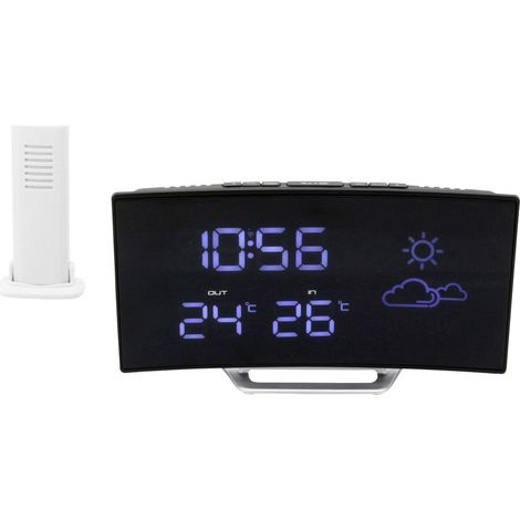 soundmaster FUR100 Radiowecker UKW Silber