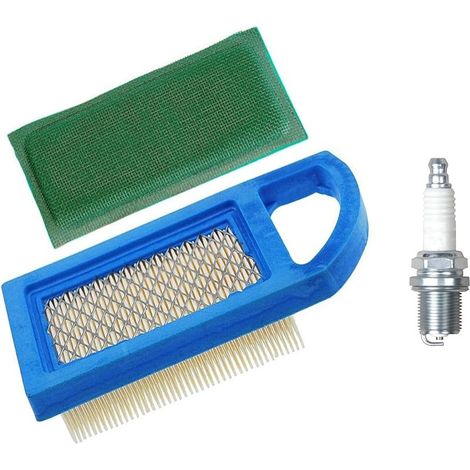 Filtre à air 794421 697152 613022 650821 697775 - Préfiltre 697292 - Bougie d’allumage - Compatible with moteur Briggs & Stratton (1/4)