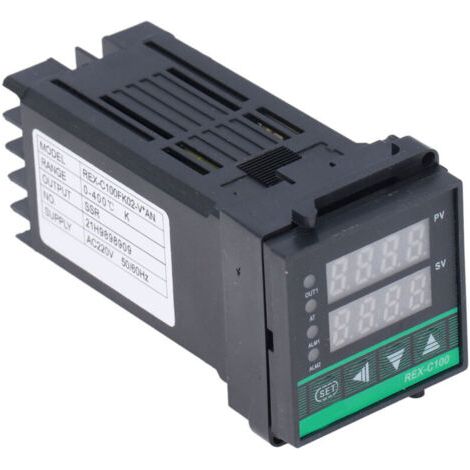 QORVA-Contrôleur de température PID, Thermostat numérique Intelligent, tension sans Contact, sortie d'impulsion, AC220V (1/4)