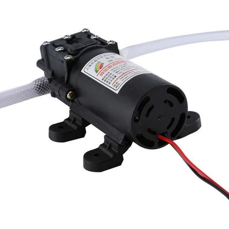 Pompe électrique à vidange - 12V - 60W - Débit 5L/min - Pression max 0,8 MPA (1/4)