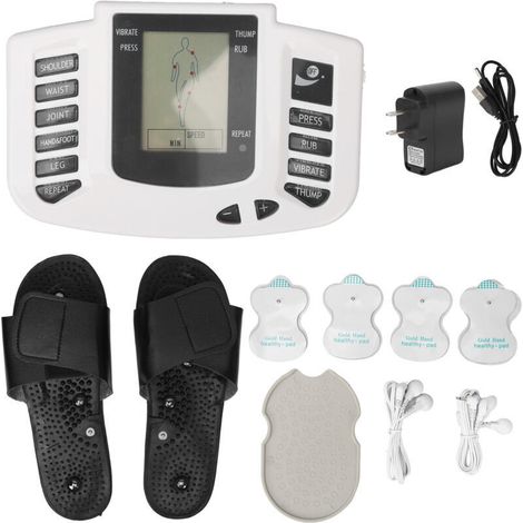 Appareil de Massage Numérique pour Minceur et Décongestion des Méridiens avec Pantoufles, Prise US 110‑240V (1/5)