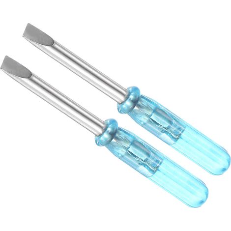 Mini Tournevis à Fente Taille 3,0 mm Longueur 45 mm 2 Pièces (1/5)