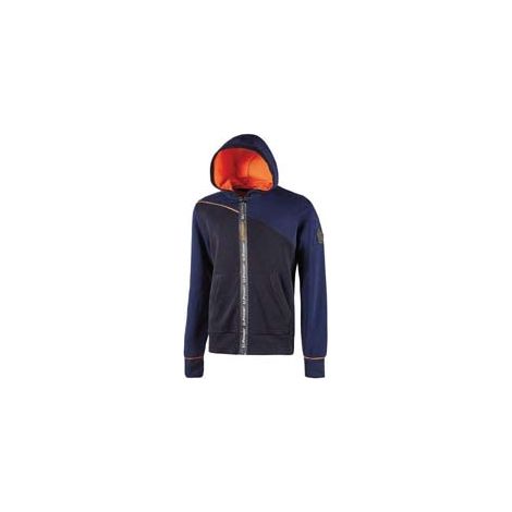 FELPA JUPITER DEEP BLUE- - tg.L - 1 pezzi U-POWER