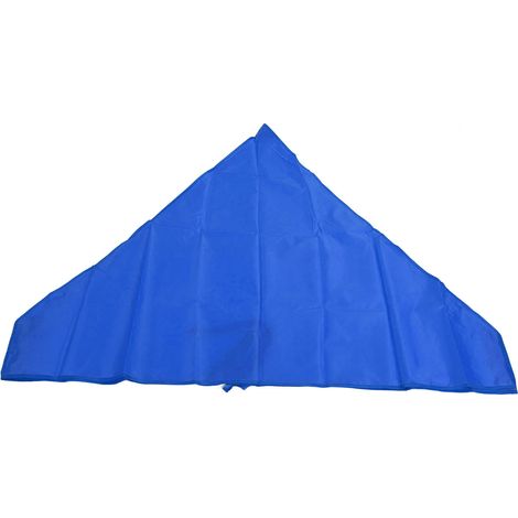 Auvent de remplacement en tissu Oxford pliable et étanche, couverture à 4 coins pour Camping extérieur, exposition, 6,2 pieds, bleu (1/5)