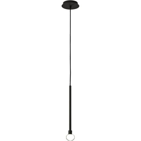 LAMPARA DE TECHO LED  1XG9 3000K NEGRA