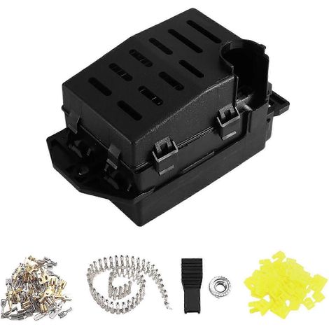 Porte-fusible pour relais de système de commande de circuit ATC/ATO à 10 canaux, compatible avec la réparation des fusibles de relais automobiles. (1/5)