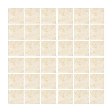 Carrelage effet métal Mood Mosaïque 5x5cm Ivoire - Naturel - boîte de 0.71 m2 Mosaïque 5x5 cm f3ede2 -  - boîte de 0.71 m2 - Mosaïque 5x5 cm f3ede2