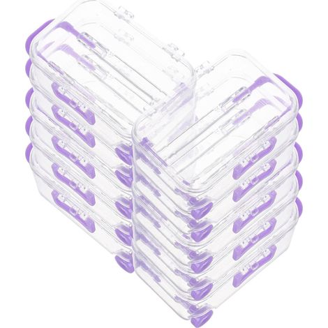 12pièces Boîte à Transparente Forme De Mini Valise pour Et à Thème Voyage Boîte De pour Petits Et Sucreries (1/5)