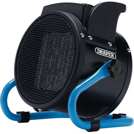 Draper 04565 2kW PTC Electric Space Heater – 230V, 6824 BTU, Energy-Efficient Portable Heating Solution