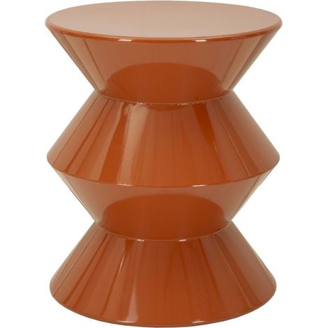 ZAG ORANGE METALLTISCH CM Ø 37,5X45
