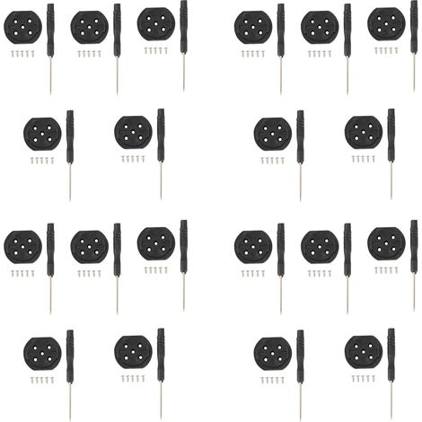 pour Support de Compteur de Vélo Support D'Ordinateur de Vélo Base Fixe Pièce de Réparation de Siège Mâle, 20 Pièces Séries Réparer avec L'Outil (1/5)
