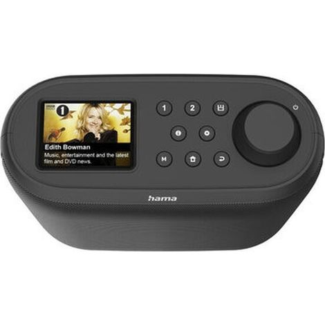 Hama DIR400 schwarz DAB+/Internetradio/Bluetooth®/App