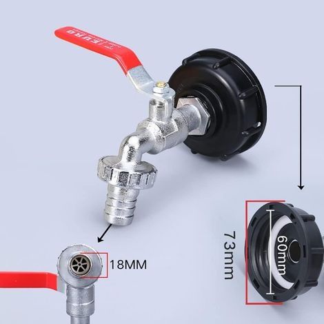 Robinet de réservoir 100 L (1/4)