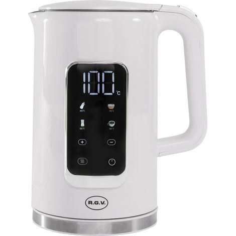 RGV 00000111420 tetera eléctrica 1,7 L 2200 W Negro, Blanco