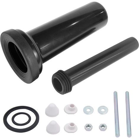Set de raccordement pour WC mural,180 cm Kit complet de joint et tuyau de vidange (Kit complet, 180 cm) (1/5)