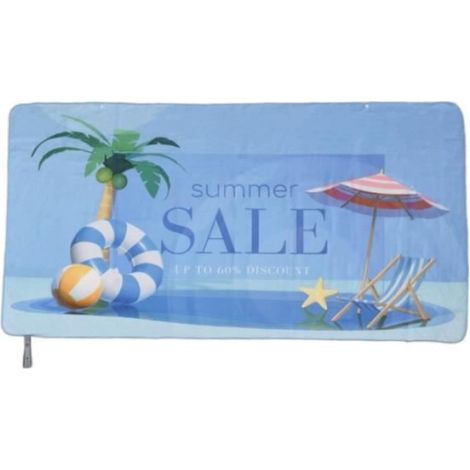 Serviette de Plage,Serviette de Plage Microfibre,Drap de Plage à Séchage Rapide sans Sable,avec Sangle élastique,pour (1/3)