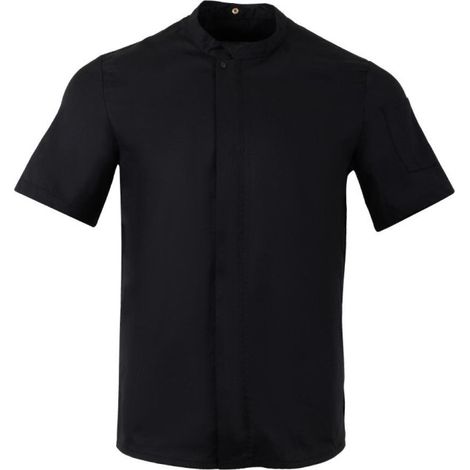 Veste de cuisinier en maille à manches courtes Southside Harlem noire M