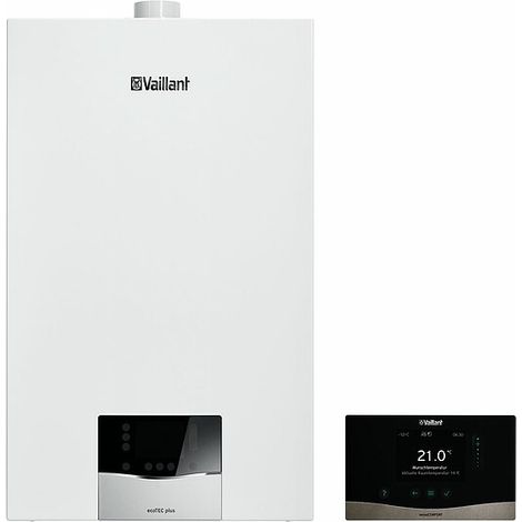 Vaillant ecoTEC plus Heizsystempaket 1.741/3 VC 25CS/1-5, VRC 720/3, 3,4-26,4kW bei 50/30 C