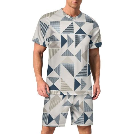 Scottish and Irregular Football Shirt, Men's and Women's Breathable and Quick-Drying T-Shirt, Men's Sportswear + Shorts, Children's Football Shirt Set for Pitch, Everyday, Beach (1/5)
