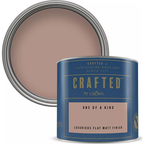 Crown Crafted Luxurious Flat Matt Emulsion 125ml (1/3)