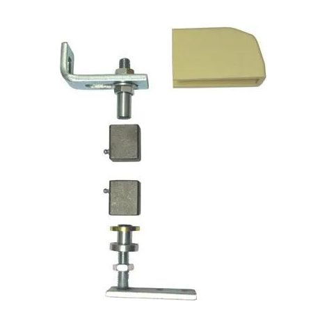 Torbel PIEM1040 pivot a tassello in acciaio zincato bianco