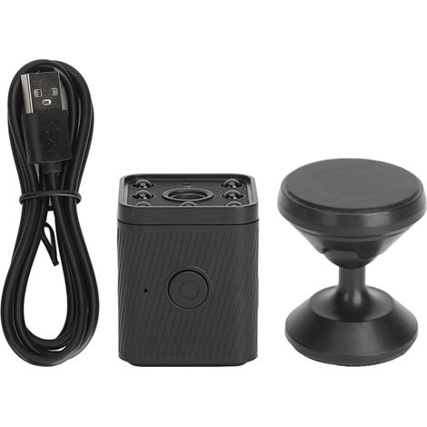 Mini caméra de sécurité pour la maison, babyphone, communication bidirectionnelle sans fil, haute définition, avec support. (1/5)