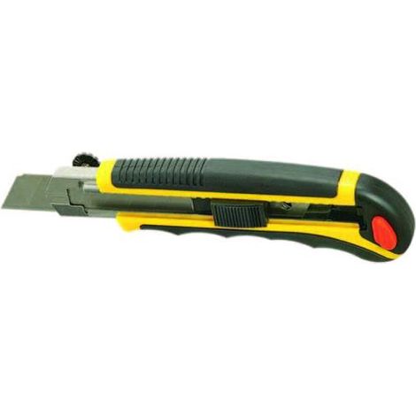 Coltelli Taglierini Con Lama A Spezzare Vigor Manico Gommato 25 Mm Conf. 6 Pz