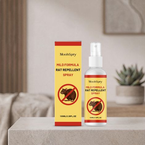 Plant-based rodent repellent spray, suitable for daily use in homes, kitchens, and outdoors. 100ml. -- BIEMMEDUE (1/5)