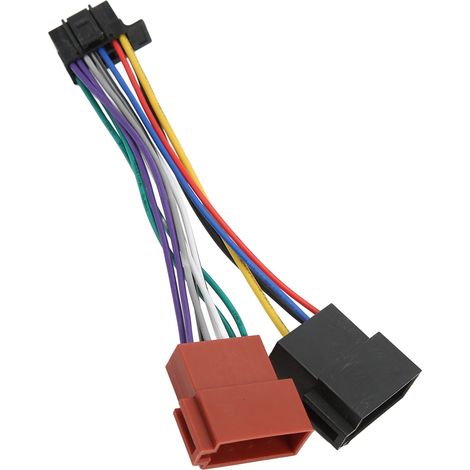 Adaptateur de faisceau stéréo et connecteur ISO neufs pour autoradios Sony et JVC. (1/5)
