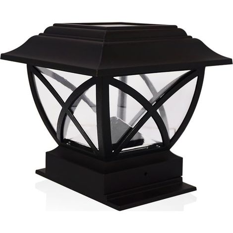 Solar-Außenleuchte, Solar-Gartenleuchte, Solar-Außenlampe, Solar-Gartenleuchten, Außenleuchten (Farbe: Warmweiß, Größe: 1 Stück)