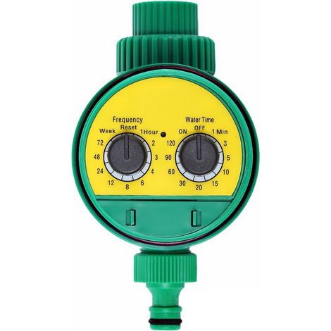Contrôleur d'arrosage automatique intelligent à bouton rotatif pour jardin (1/5)