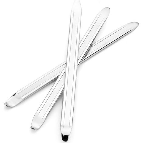 BEBUSINGOTO 3-teiliges Reifenheber-Set, 30 cm lange Reifenheber aus Manganstahl, Reifenheber-Reparaturwerkzeug für Auto-, Fahrrad- und Motorradreifenwechsel (Silber) (1/5)