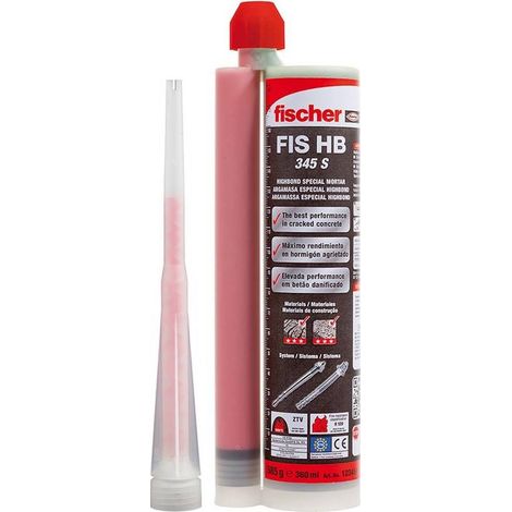FISCHER - Cartouche de scellement fis hb 345 s 033211 - Ce produit de marque FISCHER est neuf. (1/2)
