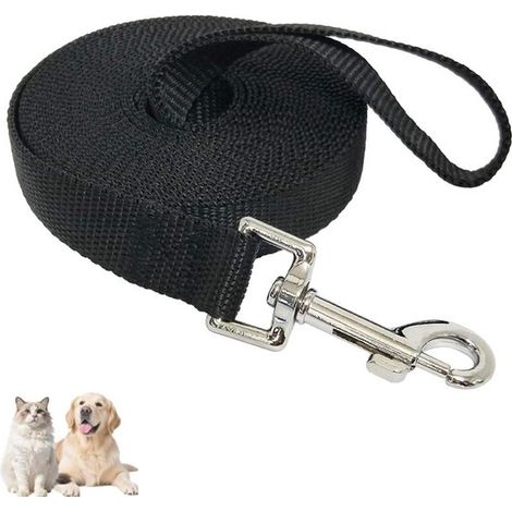 Lot de 1 - Laisse - Laisse pour chien - Corde d'éducation - Polypropylène - Robuste et durable - Longue - Convient pour l'éducation canine, le rappel et l'agility - Idéale pour jouer, camper ou jardin (1/5)