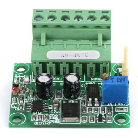 3,3-V-PWM-Signal auf 0-5-V-Spannungswandler D/A Digital-Analog-SPS-Modul (1/5)
