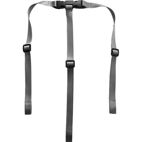 Hochstuhlgurte compatible avec chaise pour enfants (gris) harnais à 3 points pour chaise enfant (1/5)